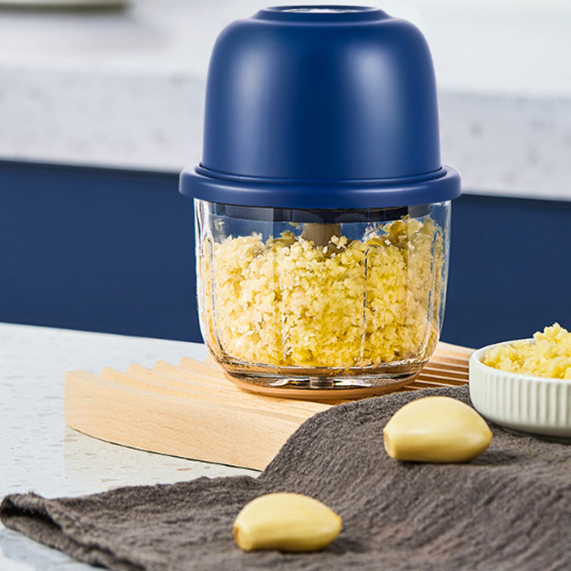 🏆 Last Day Special Price £8.99! ⏰Cordless Multifunctional Mini Electric Food Processor, Wireless Portable Kitchen Chopper for Minced Meat, Garlic & Baby Puree, Fast Food Prep Kitchen Helper