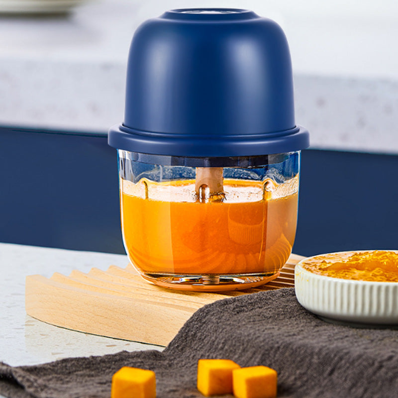 🏆 Last Day Special Price £8.99! ⏰Cordless Multifunctional Mini Electric Food Processor, Wireless Portable Kitchen Chopper for Minced Meat, Garlic & Baby Puree, Fast Food Prep Kitchen Helper