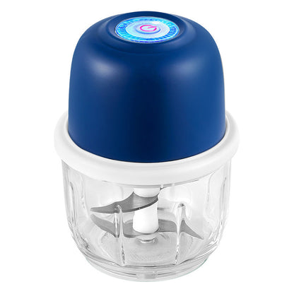 🏆 Last Day Special Price £8.99! ⏰Cordless Multifunctional Mini Electric Food Processor, Wireless Portable Kitchen Chopper for Minced Meat, Garlic & Baby Puree, Fast Food Prep Kitchen Helper
