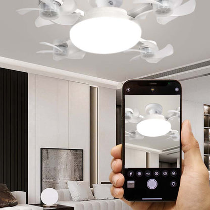 2‑in‑1 Remote Control Ceiling LED Fan Light