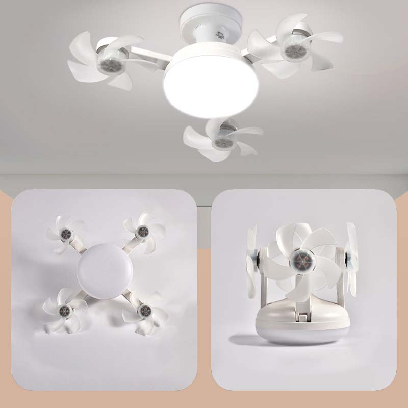 2‑in‑1 Remote Control Ceiling LED Fan Light