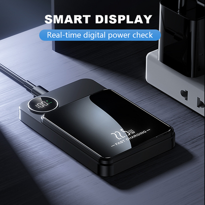 🔋✨Professional Magnetic Charger for Travelers & Professionals 🧲| 22.5W Wired & 15W Wireless | 10,000 mAh | Fast Delivery💥