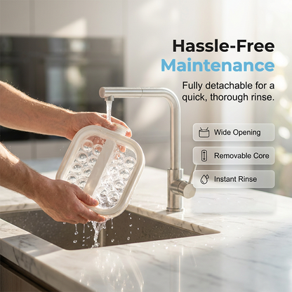 Portable Silicone Ice Ball Maker Bottle 🧊 Freeze, Store & Release Perfect Ice Balls with Ease