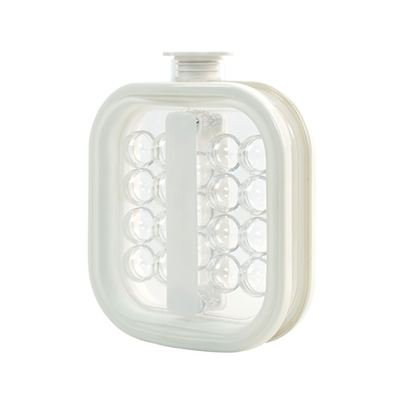 Portable Silicone Ice Ball Maker Bottle 🧊 Freeze, Store & Release Perfect Ice Balls with Ease