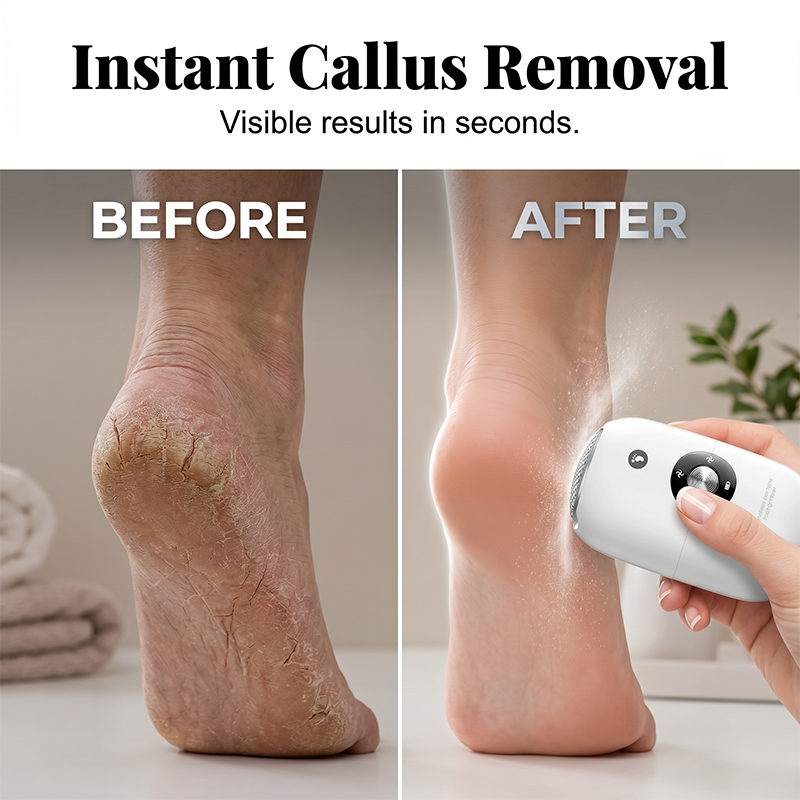 🦶 Electric Foot Callus Remover – Portable Pedicure Grinder