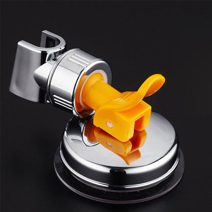 2pcs Adjustable Shower Head Holders Removable Suction Cup Shower Head Bracket No Drill Shower Head Bracket