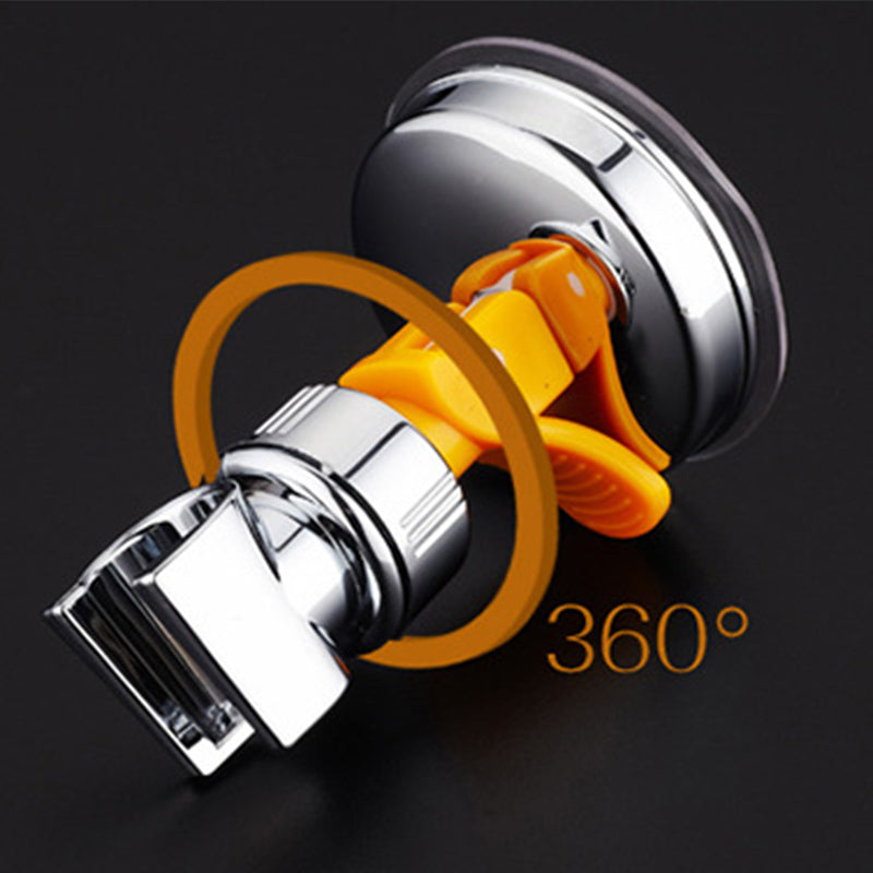 2pcs Adjustable Shower Head Holders Removable Suction Cup Shower Head Bracket No Drill Shower Head Bracket