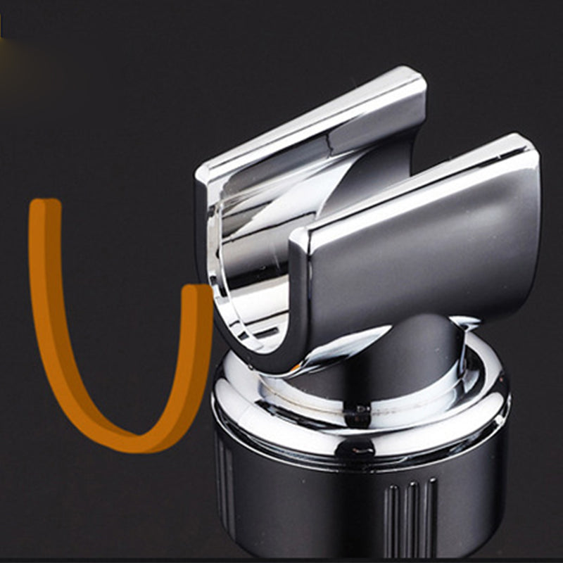 2pcs Adjustable Shower Head Holders Removable Suction Cup Shower Head Bracket No Drill Shower Head Bracket