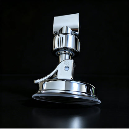 2pcs Adjustable Shower Head Holders Removable Suction Cup Shower Head Bracket No Drill Shower Head Bracket
