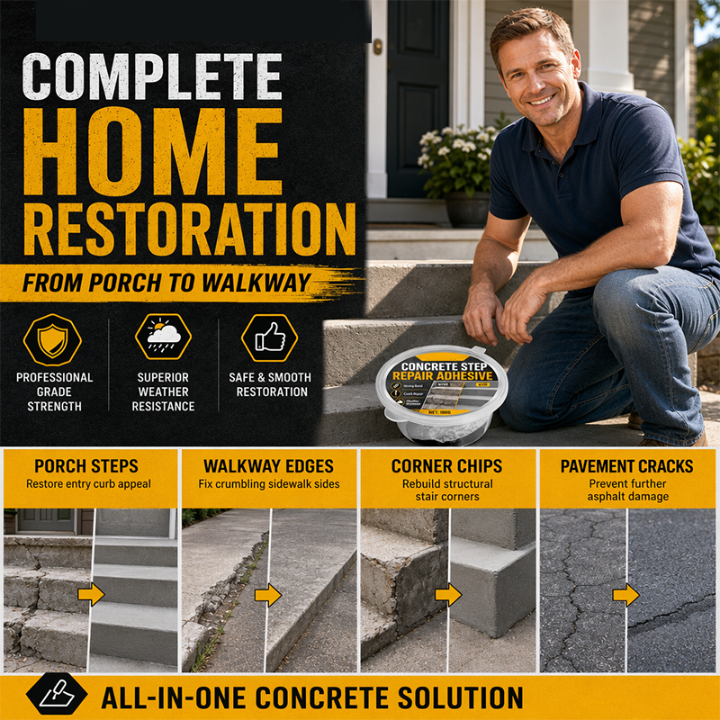 🥳2026 HOT SALE🥳🧰🛠️ Concrete Step Repair Adhesive