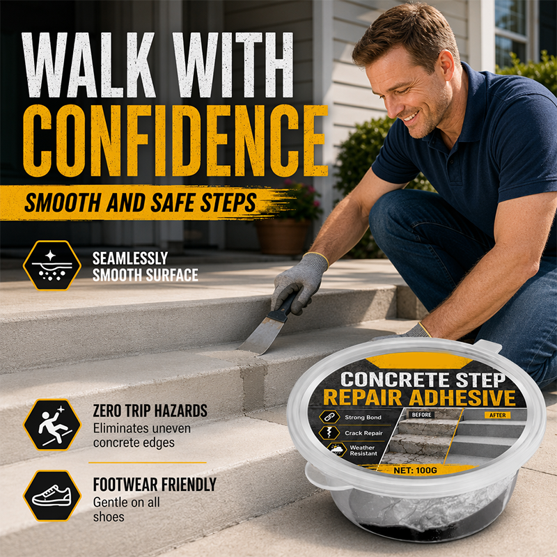 🥳2026 HOT SALE🥳🧰🛠️ Concrete Step Repair Adhesive