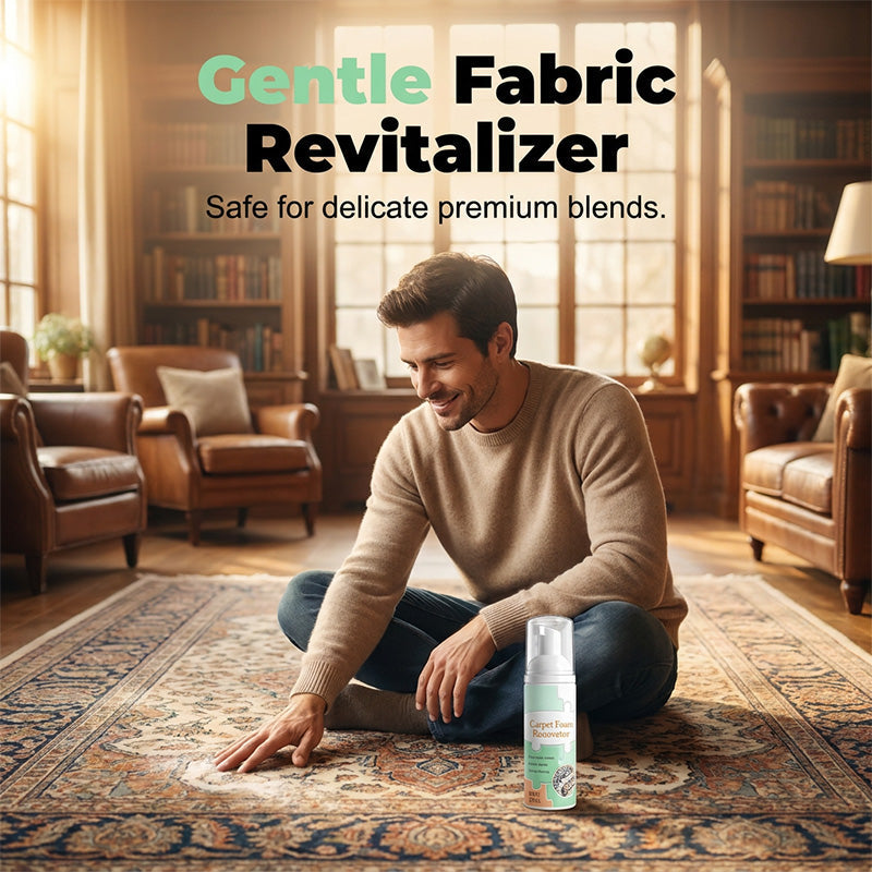 🏆 Last Day Special Price £9.78 ! 🔥Buy 2 Get 1 Free🎁Waterless Carpet Foam Stain Remover with Towel