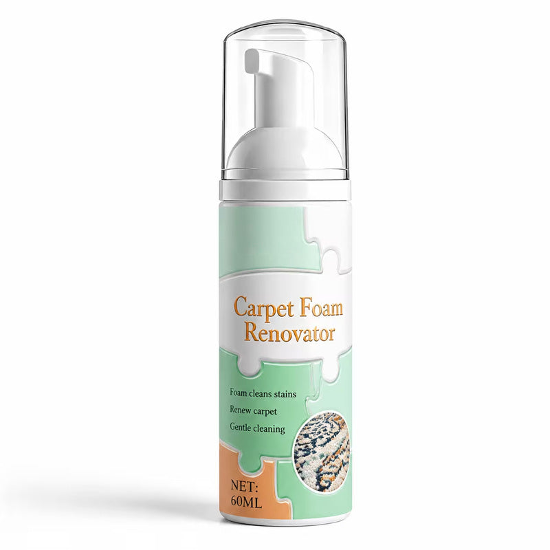 🏆 Last Day Special Price £9.78 ! 🔥Buy 2 Get 1 Free🎁Waterless Carpet Foam Stain Remover with Towel