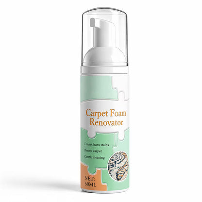 🏆 Last Day Special Price £9.78 ! 🔥Buy 2 Get 1 Free🎁Waterless Carpet Foam Stain Remover with Towel
