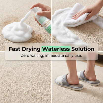 🏆 Last Day Special Price £9.78 ! 🔥Buy 2 Get 1 Free🎁Waterless Carpet Foam Stain Remover with Towel