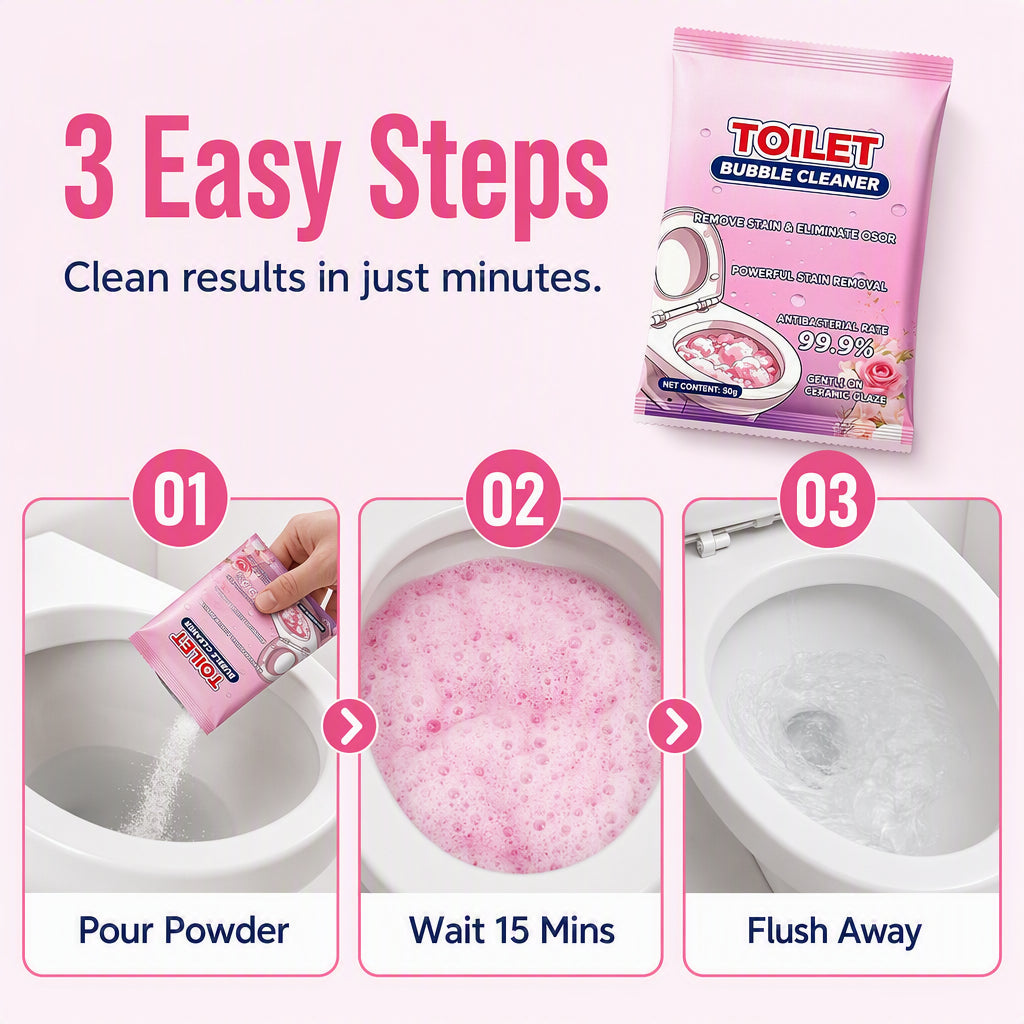 💥 [Limited Time: 50% OFF] 🔥 Toilet Cleaning Powder