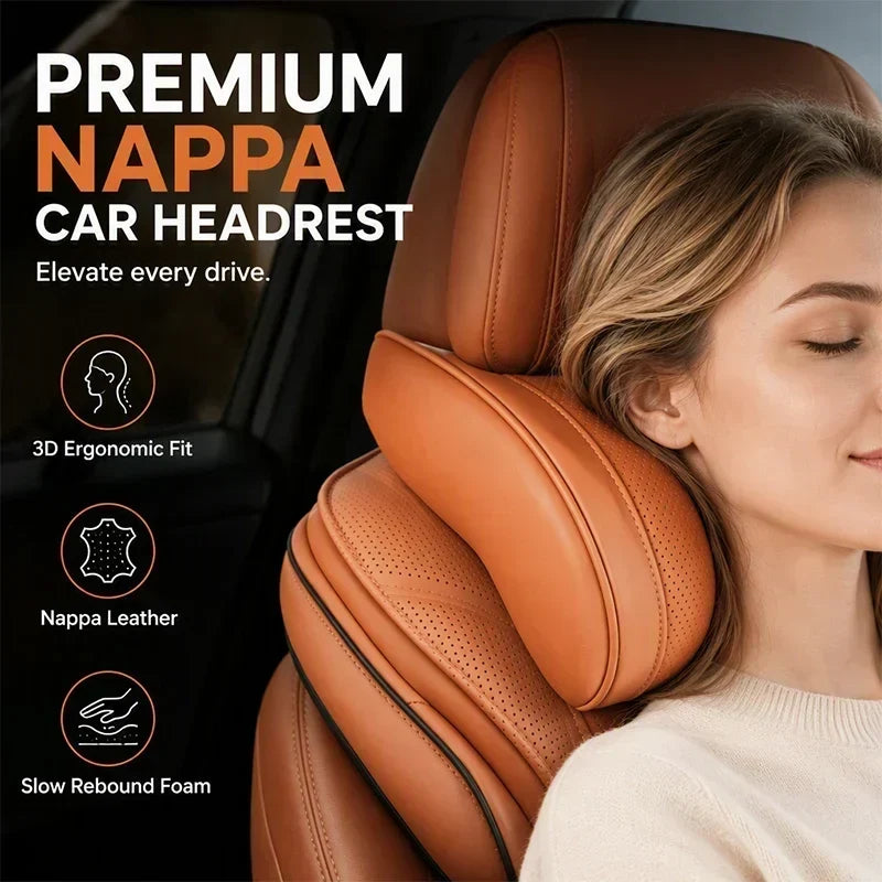 🏆 LIMITED-TIME 50% OFF! 🚗Ergonomic Headrest and Lumbar Support Set for Car Seats