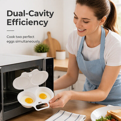 🥚First 50 customers enjoy buy 1 get 1 free! ⏱️ Microwave Egg Cooker – Perfect boiled eggs in just 2 minutes 🌿