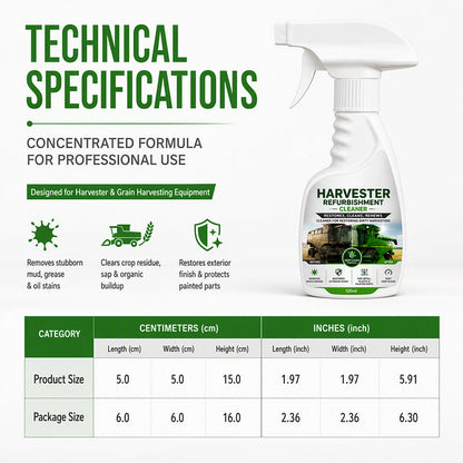 🚜 Harvester Deep Clean Spray – Restores Shine ✨ & Removes Tough Grime Fast 💦