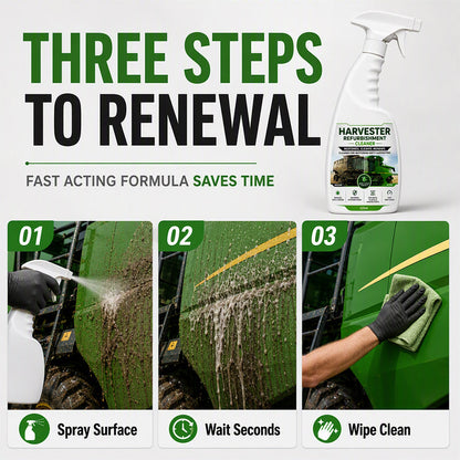 🚜 Harvester Deep Clean Spray – Restores Shine ✨ & Removes Tough Grime Fast 💦
