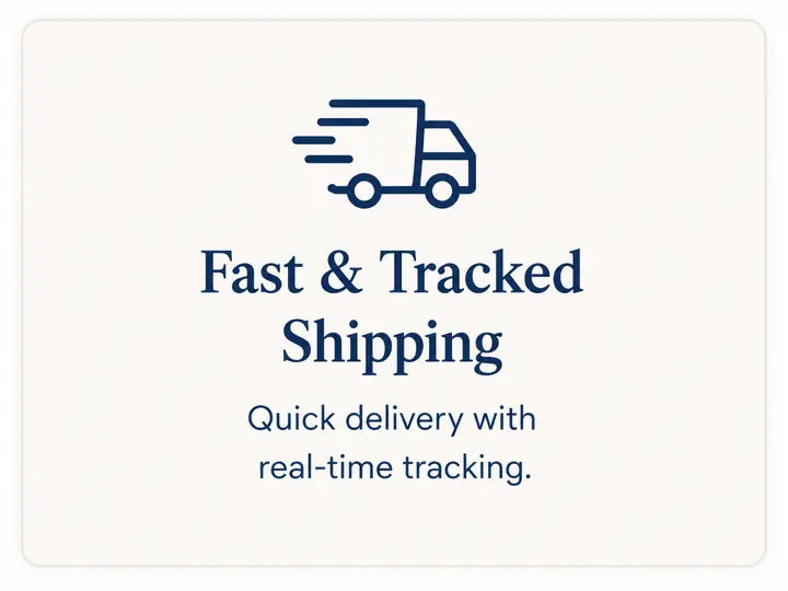 Fast tracked shipping